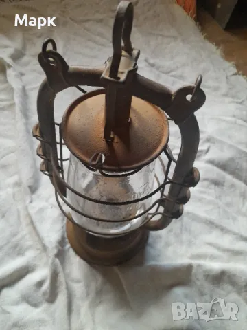 Фенер старинен немски, снимка 6 - Други ценни предмети - 49523020