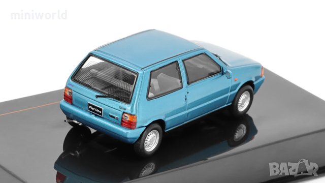 Fiat Uno 1983 - мащаб 1:43 на IXO моделът е нов в PVC дисплей-кейс, снимка 2 - Колекции - 44061090