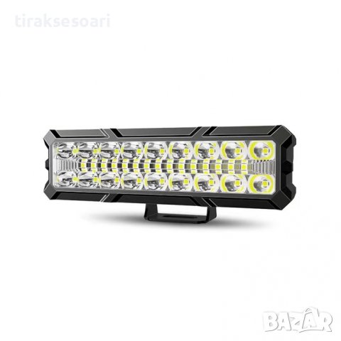 15.5 cm 144W Диоден Прожектор Супер Мощен Халоген Led Bar 12V 24V, снимка 1 - Аксесоари и консумативи - 43038767