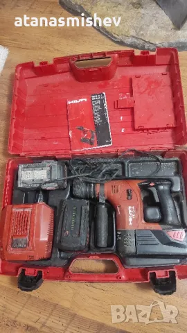  Перфоратор Хилти TE 6 -A със зарядно и три батерии , снимка 13 - Перфоратори - 46938647