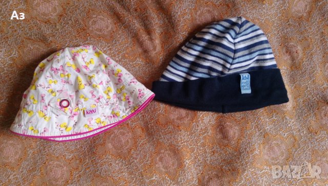 Продавам шапки за бебе от 0 – 24 мес., 2 броя, нови, снимка 2 - Бебешки шапки - 28739819