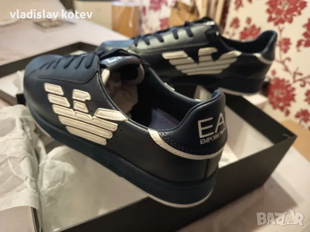 EA7 Emporio Armani сникърси , снимка 2 - Спортни обувки - 49800772