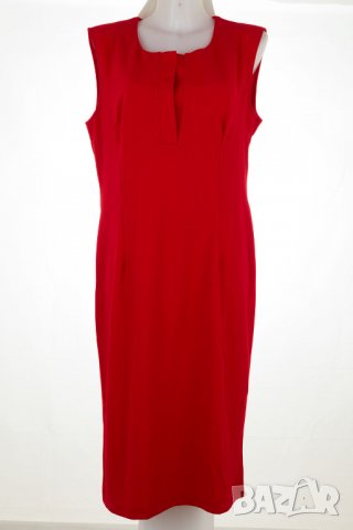 Червена рокля в макси размер марка Kabelle - 2XL/3XL, снимка 1 - Рокли - 37150368