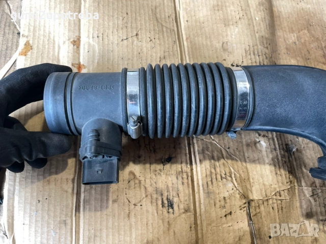 Въздуховод 7L5129760 Дебитомер 0281002435 Porsche Cayenne S 4.5 2005г 9PA, снимка 2 - Части - 51937999