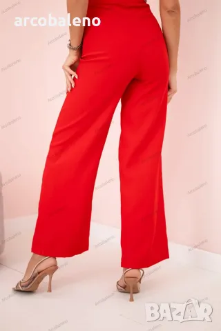 Дамски панталон с широки крачоли, 3цвята , снимка 13 - Панталони - 49832062