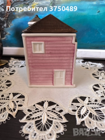 Викторианска къща Otagiri - Япония,ръчно рисувана ,може да се ползва като буркан , снимка 2 - Други - 52223121