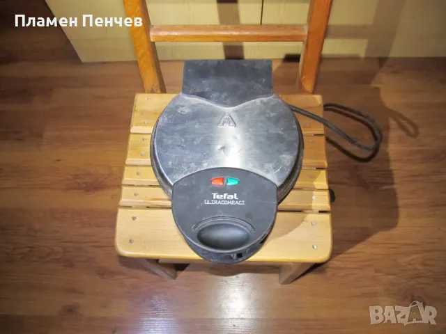 гофретник TEFAL - работи отлично, снимка 2 - Котлони - 48162694
