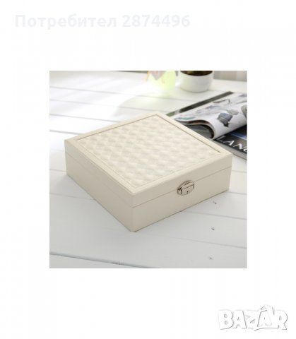 1755 Красива кутия за бижута с много отделения и огледало, снимка 10 - Други - 34659250