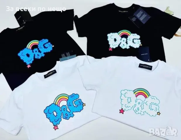 Dolce&Gabbana Дамска Тениска👚Дамска Блуза С Къс Ръкав Долче И Габана - Различни Цветове Код LFS361, снимка 1