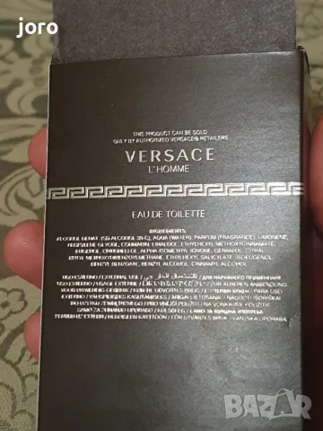 versace 100ml, снимка 3 - Мъжки парфюми - 48632937
