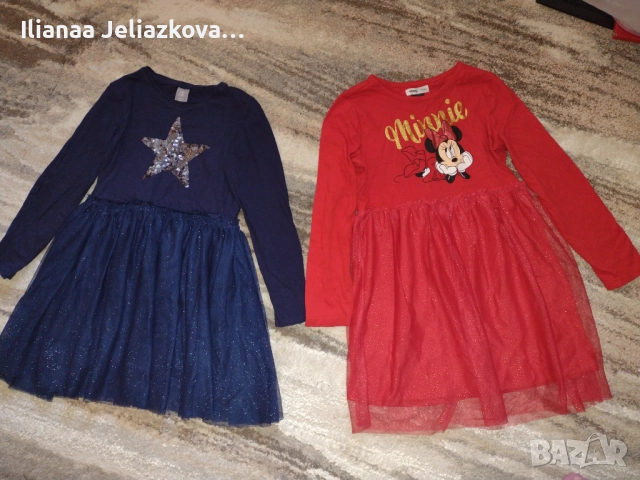 3 рокли размер 134 обща цена 10 лв 