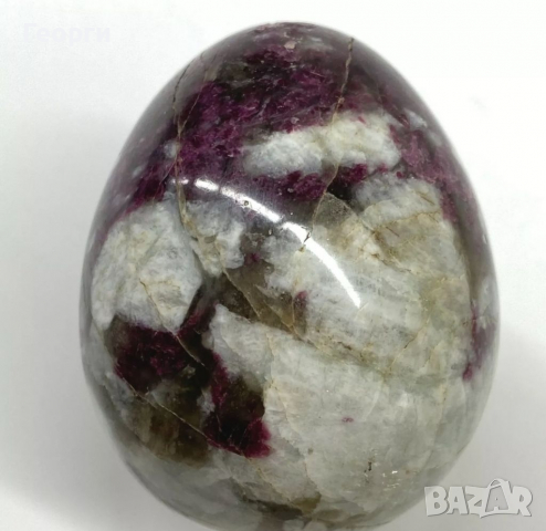 Естествено Рубелит Турмалиново яйце 655 карата, снимка 7 - Колекции - 36466848