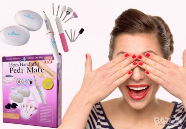 Комплект за маникюр и педикюр Pedi Mate, снимка 2 - Други - 33168985