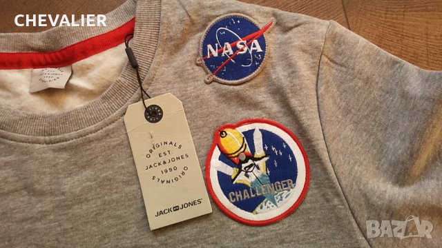 Jack & Jones JORNASA Sweat Crew Neck размер L нова мъжка блуза 17-41, снимка 7 - Блузи - 35175757