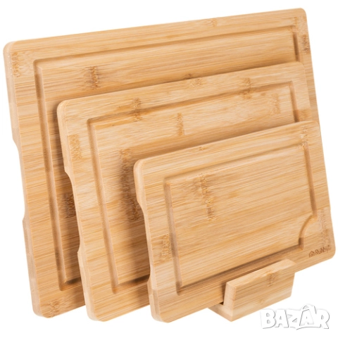 Комплект дъски за рязане / Бамбукови дъски / Кухненски дъски за рязане