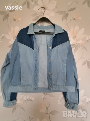 Ръчно рисувано дънково яке Frida Kahlo, снимка 3 - Якета - 47652403