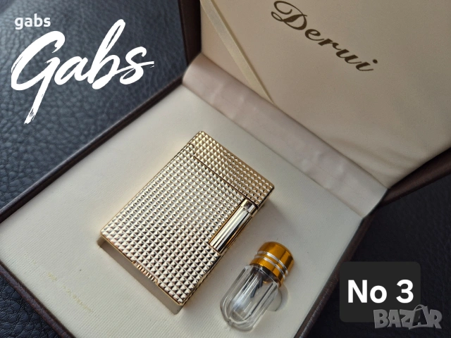 Луксозна газова запалка Derui,No 258-1, снимка 6 - Запалки - 49094206