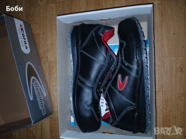 Италиански работни обувки кофра от естествена кожа нови, снимка 6 - Спортни обувки - 52438179