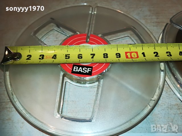 basf-germany 2бр ролки за магнетофон 1105211108, снимка 4 - Ресийвъри, усилватели, смесителни пултове - 32835129