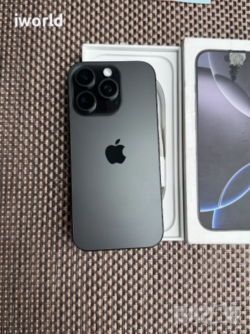 НОВ❗️ iPhone 16 Pro Лизинг от 65лв/мес❗️ Black Titanium 128GB❗️Гаранция!, снимка 4 - Apple iPhone - 51766971