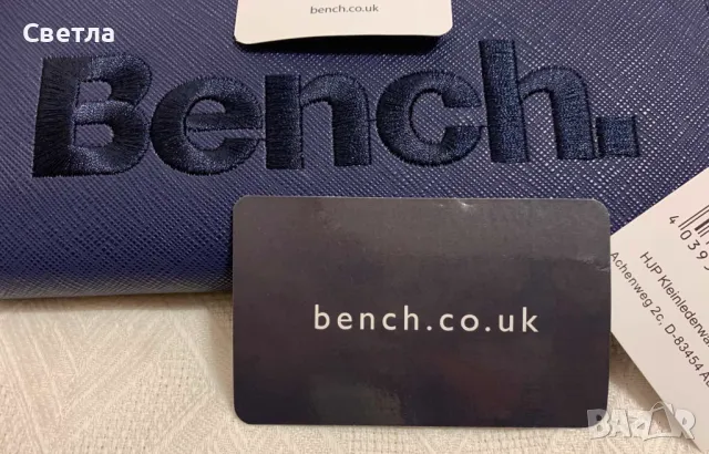 Намаление около 50%-Портмоне на английската марка Bench.Нов с етикет,19/10/3см,Закупен за 38 паунда., снимка 4 - Портфейли, портмонета - 48217149