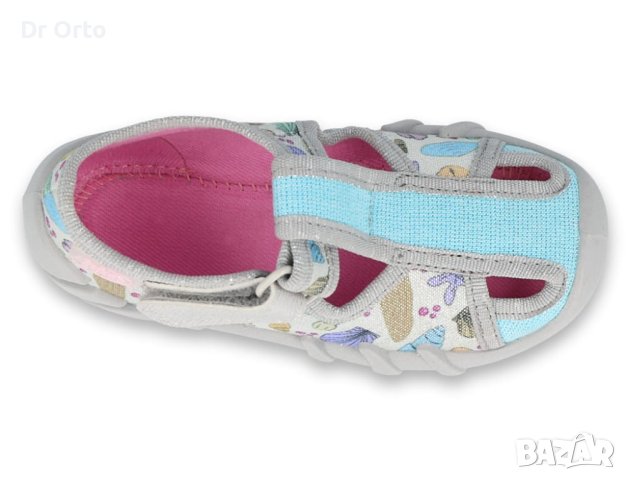 Befado Speedy Бебешки пантофки за момиче, Пъстри, снимка 2 - Бебешки обувки - 43671229