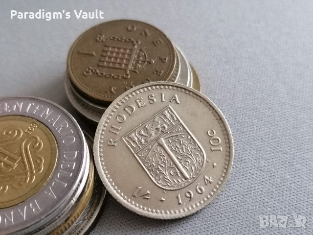 Монета - Родезия - 10 цента | 1964г.
