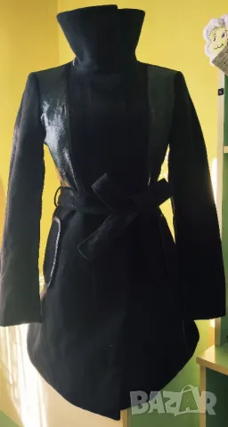 "H&M"-черно палто 