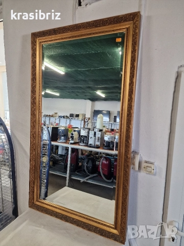 Винтидж Огледало с Позлатена Рамка--внос от Германия!, снимка 2 - Огледала - 52847297