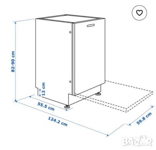LAGAN съдомиялна за вграждане, снимка 5 - Съдомиялни - 51144698