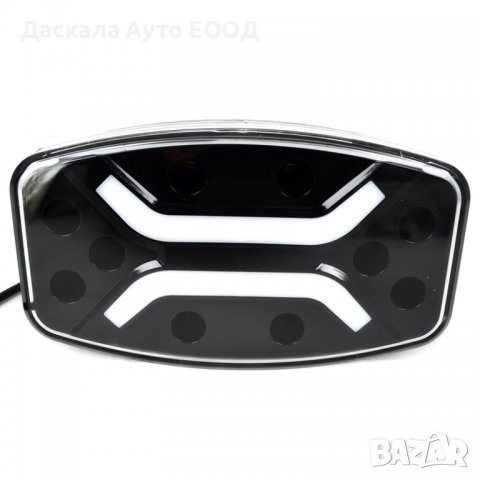 Овален Комбо Халоген дневна бяла/жълта NEON светлина 10 диода , 12-24V, снимка 2 - Аксесоари и консумативи - 40179742