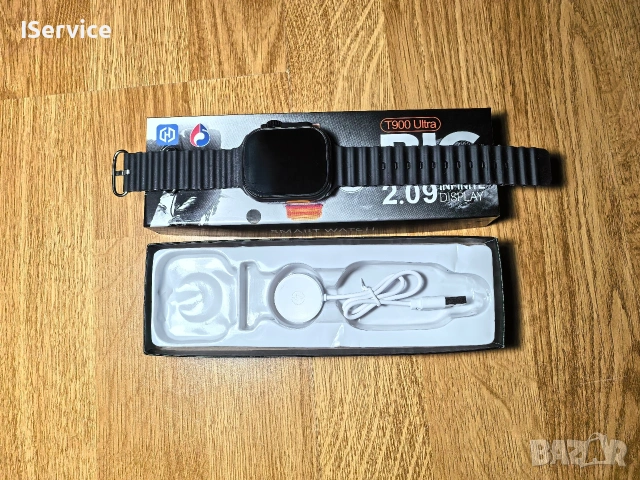 Смарт Часовник T900 Ultra , снимка 3 - Смарт часовници - 53192146