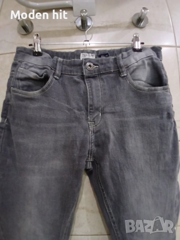 Сиви дънки за тийнеджър размер 170 см./14 години, снимка 3 - Детски панталони и дънки - 51918972