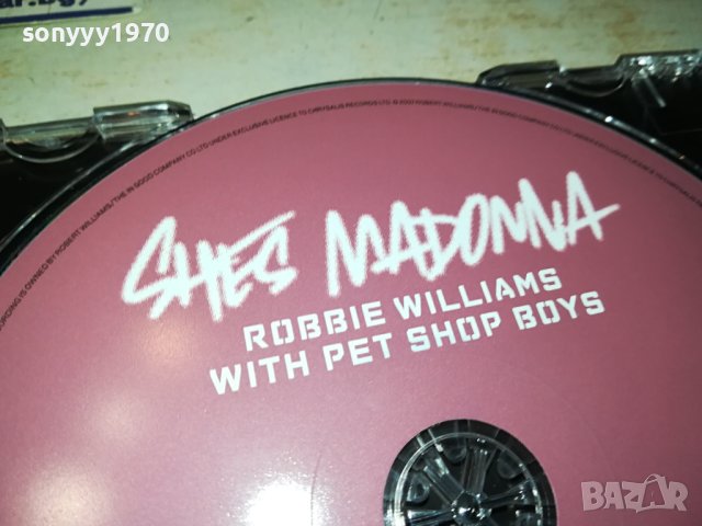 ROBBYE WILLIAMS WITH PET SHOP BOYS CD-ВНОС GERMANY 2211231411, снимка 13 - CD дискове - 43100922