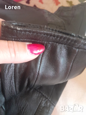 Дамско интересно яке естествена кожа есен/пролет, снимка 9 - Якета - 51492177