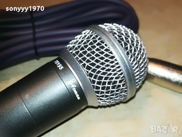 axman 75155 profi mic+кабел+държач-внос germany 1805211025, снимка 6 - Микрофони - 32914495