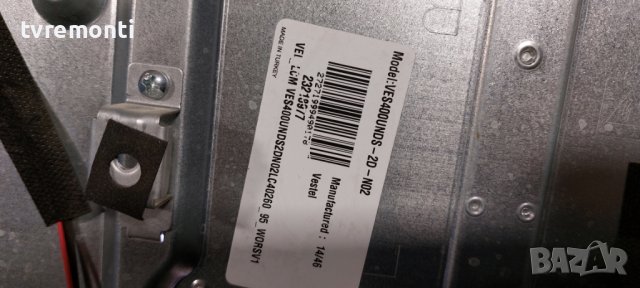 TCon BOARD,14Y_EF11_TA2C2LV0.1 for 40inc DISPLAY ,181113R3 for, TELEFUNKEN D40F275N3C, снимка 4 - Части и Платки - 39368112