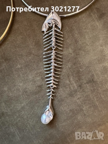 Гердан Рибена Кост, снимка 5 - Колиета, медальони, синджири - 51955693