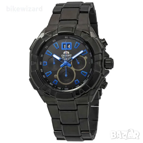Orient FTV00005B Enterprise Chronograph Date Blue Мъжки кварцов часовник НОВ