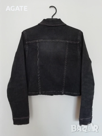 Отлично дънково яке PAVAROTTI размер М, памук, снимка 2 - Якета - 52008569