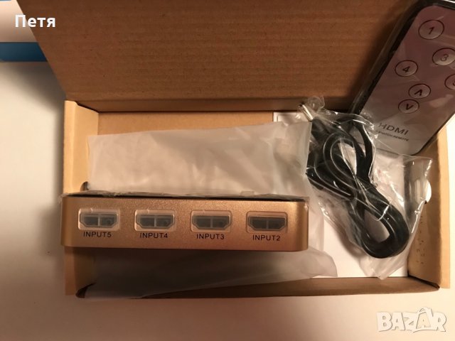 HDMI switch , снимка 3 - Суичове - 32717352