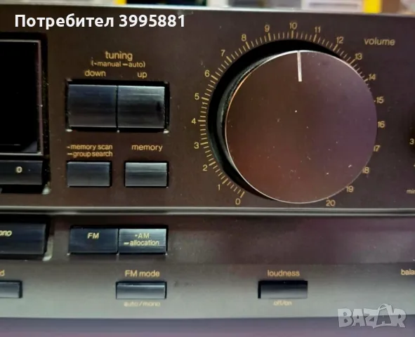 Стерео ресийвър Technics, mod. SA-GX100 , снимка 5 - Ресийвъри, усилватели, смесителни пултове - 47669976