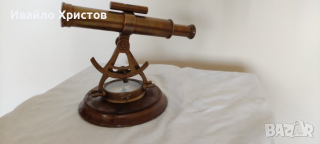 Магнитен компас- старинен корабен уред- реплика, снимка 2 - Антикварни и старинни предмети - 37956314