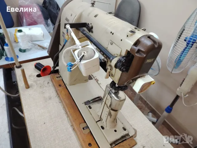 Спешно! 3 машини за обувно производство - едно и двуиглова, траш машина PFAFF, снимка 8 - Други машини и части - 47333740