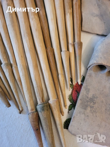 Паламарки,вретена, снимка 4 - Антикварни и старинни предмети - 53427829