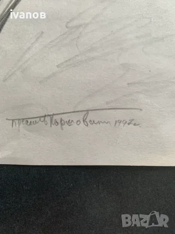 рисунка портрет от Преслав Кършовски , снимка 3 - Картини - 49734661