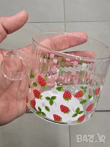 чаши ягоди 450 мл, снимка 3 - Чаши - 49392275