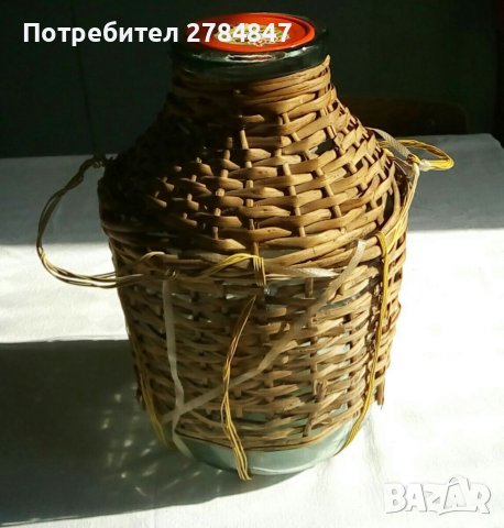 Плетен буркан за туршия, снимка 1