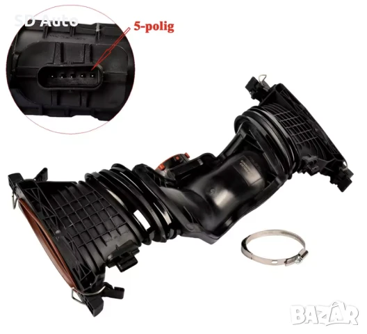 Дебитомер / Измерител на масата на въздуха / Лястовица за Mercedes C Klasse,E Klasse,S Klasse,ML,GL , снимка 4 - Части - 50486471