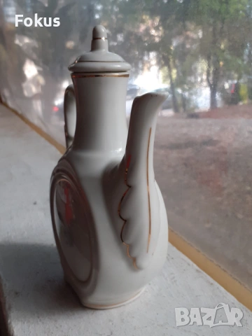 Български порцелан бърдук бърдуче за ракия, снимка 7 - Антикварни и старинни предмети - 53458322